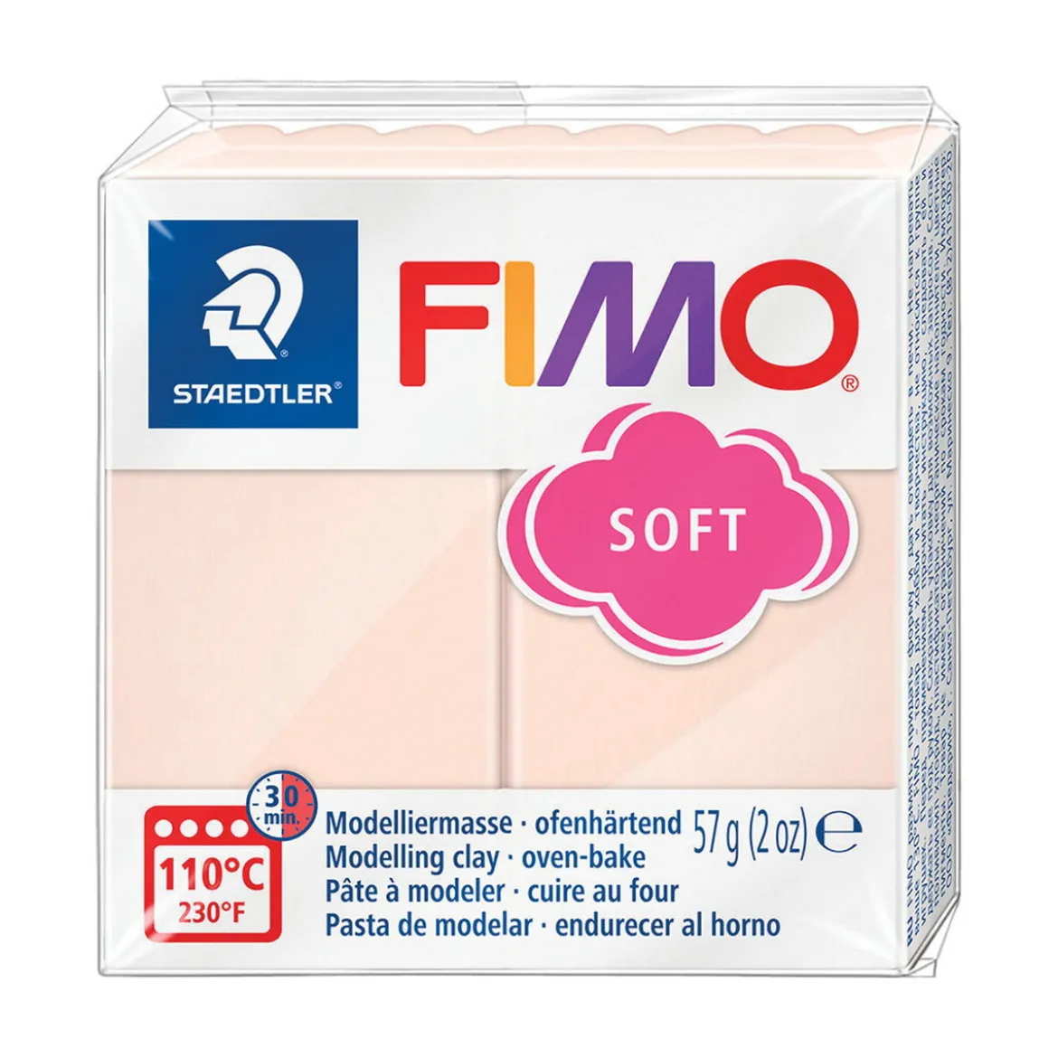 Fimo Soft 57 g Light Flesh