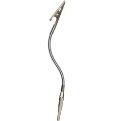 Fleksible metallklemmer, krokodilleklemmer 10-pakning, lengde 17 cm