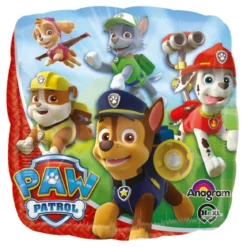 Folieballong 43 cm – Paw Patrol – de heltemodige supervalpene