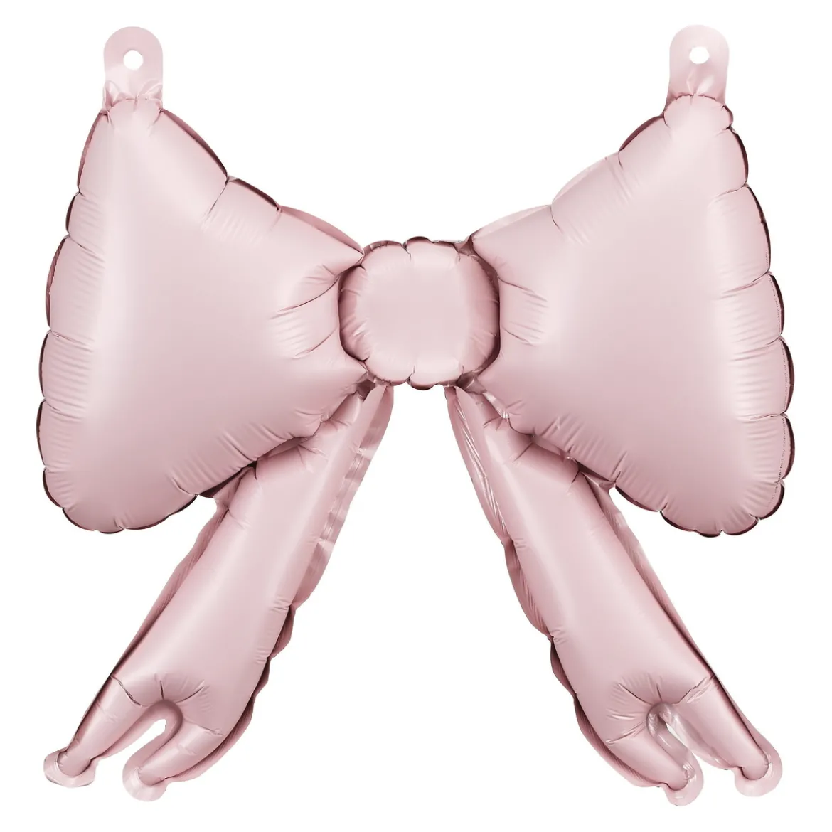 Folieballong 5-pakning rosa sløyfer 25,5×25 cm