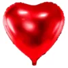 Folieballong rødt hjerte, diameter 45 cm – love is in the air!
