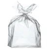 Foliert gavepose liten, transparent 20 stk. Mål: 10×7×20 cm
