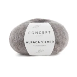 Garn Alpaca silver 25 g brun