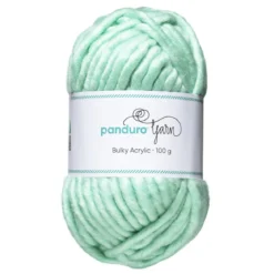 Garn Bulky Acrylic 100 g turkis – et tykt garn som gir resultater raskt