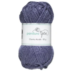 Garn Chunky Acrylic 50 g denim