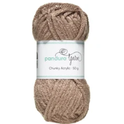 Garn Chunky Acrylic 50 g moldvarp