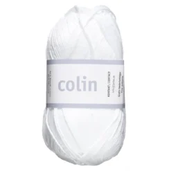 Garn Colin 50 g hvit