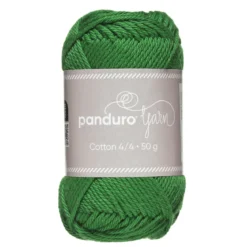Garn Cotton 4/4 50 g grønn
