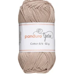 Garn Cotton 8/4 50 g moldvarp