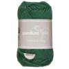 Garn Cotton 4/4 50 g mørkegrønn