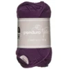 Garn Cotton 4/4 50 g mørkelilla