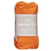 Garn Cotton 4/4 50 g oransje