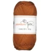 Garn Cotton 8/4 50 g ravgul