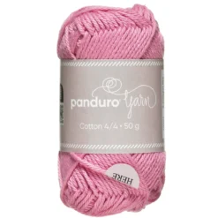 Garn Cotton 4/4 50 g rosa