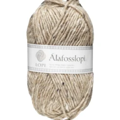 Garn Istex Alafosslopi 100 g beigemelert – 9976 Beige tweed