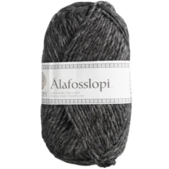 Garn Istex Alafosslopi 100 g mørkegrå – 0058 Dark grey hue