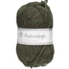 Garn Istex Alafosslopi 100 g mørk grønn – 9966 Cypress green heather