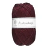 Garn Istex Alafosslopi 100 g vinrød – 1242 Oxblood red