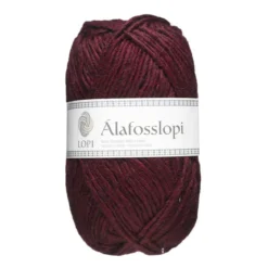 Garn Istex Alafosslopi 100 g vinrød – 1242 Oxblood red