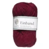 Garn Istex Einband 50 g mørkerød – Brick 9165