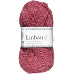 Garn Istex Einband 50 g mørkerosa – Grenadine 9171