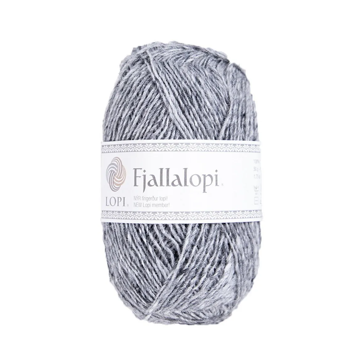 Garn Istex Fjallalopi 50 g grå – Grey sky 3056