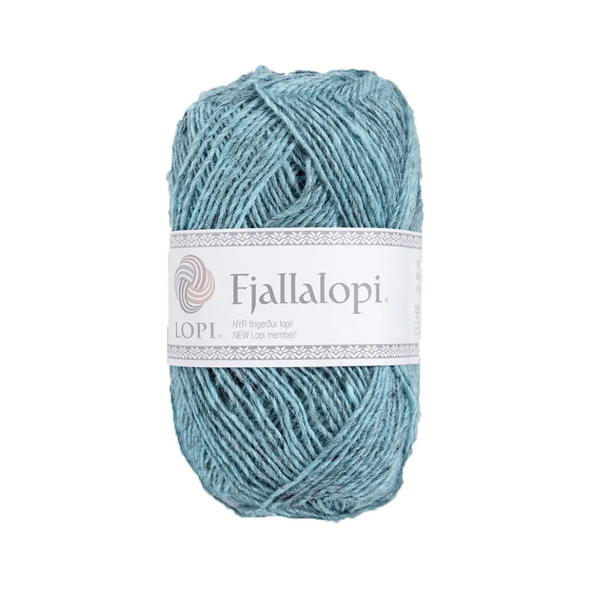 Garn Istex Fjallalopi 50 g grågrønn – Glacier sand 3024