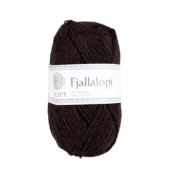 Garn Istex Fjallalopi 50 g mørkebrun – Deep brown 3003