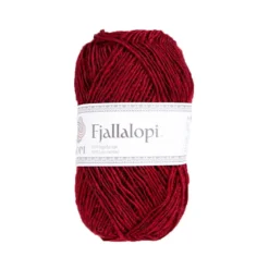 Garn Istex Fjallalopi 50 g rød – Currant 3061