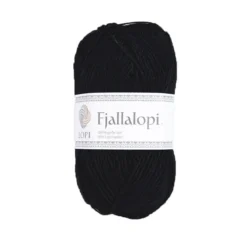 Garn Istex Fjallalopi 50 g svart – Raven black 3059