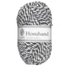 Garn Istex Hosuband 100 g hvit/svart – White-black 0000