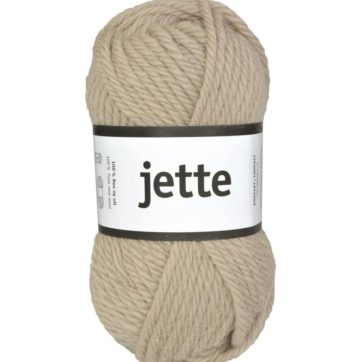 Garn Järbo Jette 50 g beige – 26322 Caramel beige