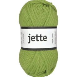 Garn Järbo Jette 50 g lysegrønn – 26311 Lime green
