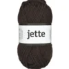Garn Järbo Jette 50 g mørkebrun – 26313 Coffee kick