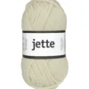 Garn Järbo Jette 50 g naturhvit – 26317 Vanilla white