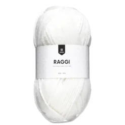 Garn Järbo Raggi 100 g hvit – White 1510