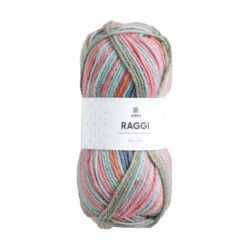 Garn Järbo Raggi 100 g pastell – Pastell 15269