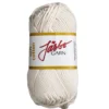 Garn Järbo Soft Cotton 50 g natur – 8802 Ecru