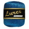 Garn Lammy Lurex 25 g turkis