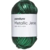 Garn Metallic Jersey 100 g grønn