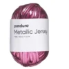 Garn Metallic Jersey 100 g rosa
