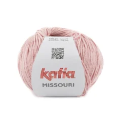 Garn Missouri 50 g blekrosa