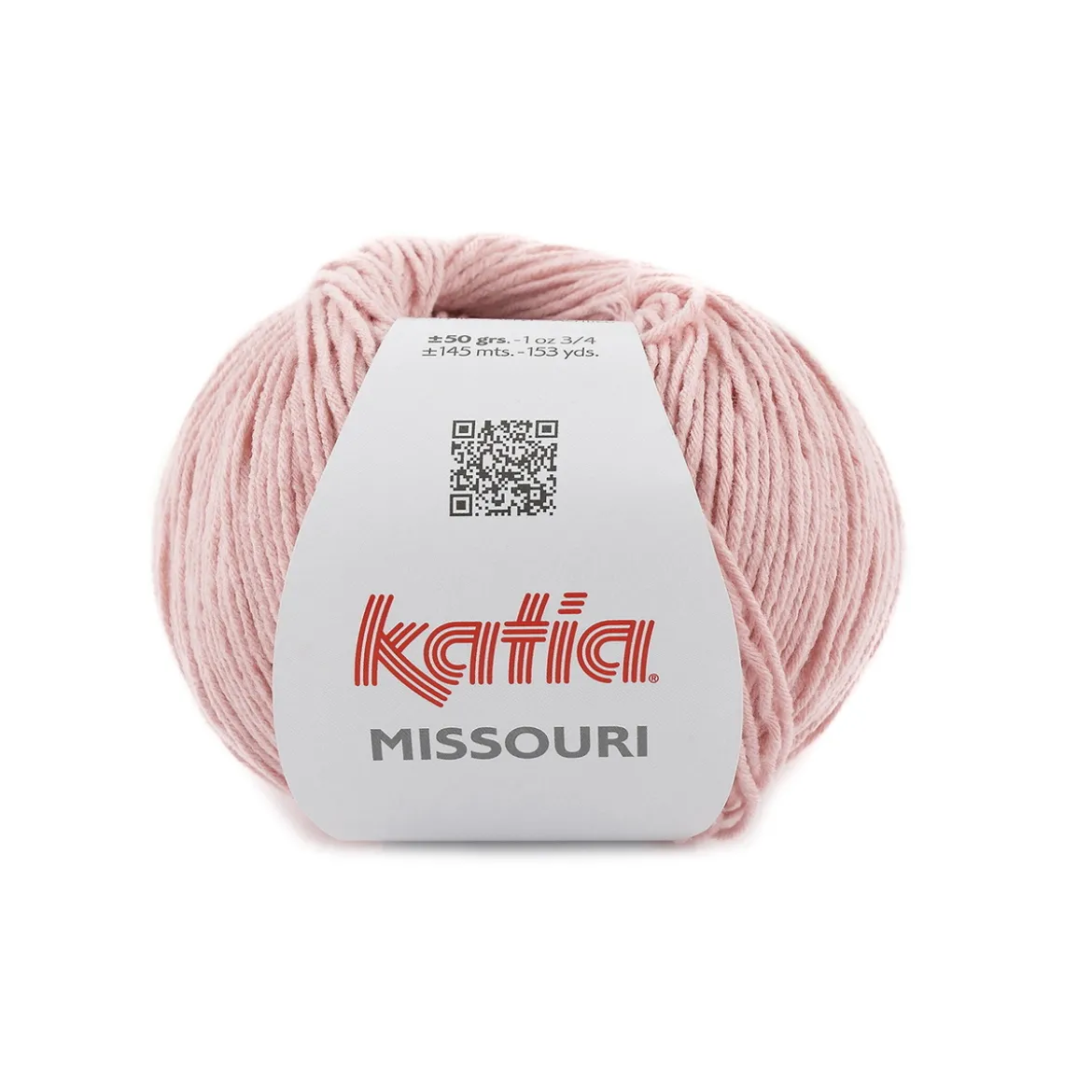 Garn Missouri 50 g blekrosa