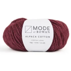 Garn Mode at Rowan Alpaca Cotton 25 g – Dahlia 020