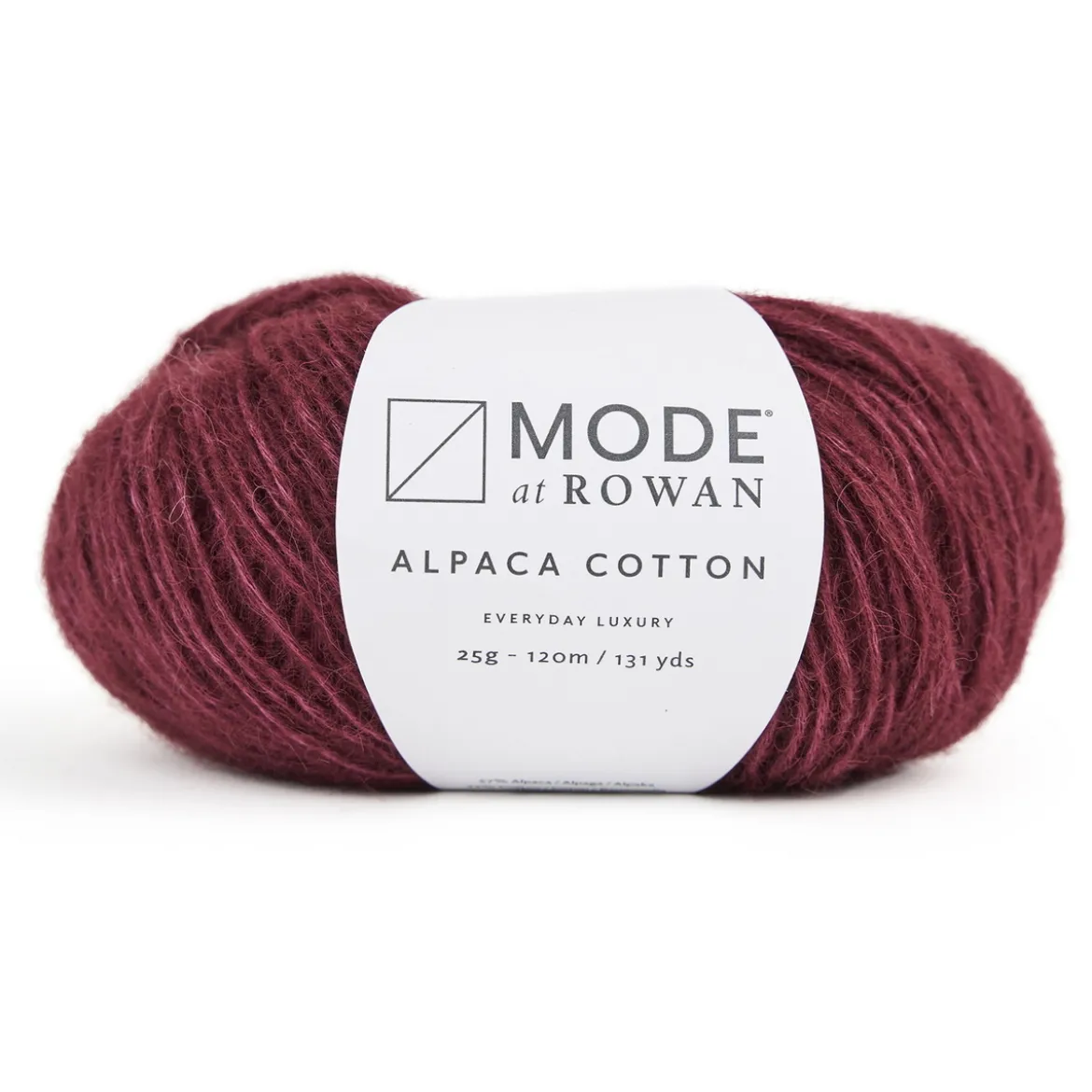 Garn Mode at Rowan Alpaca Cotton 25 g – Soft satin 017