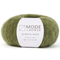 Garn Mode at Rowan Alpaca Haze 25 g – Khaki 018