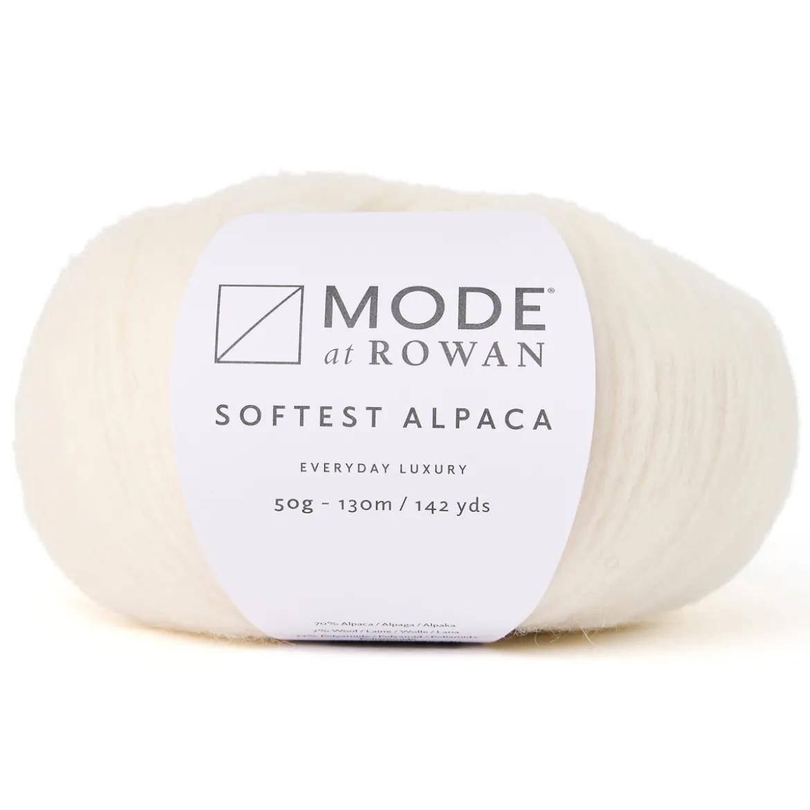 Garn Mode at Rowan Softest Alpaca 50 g – Cloud 014