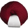 Garn Pure Merino 50g mørk rød