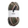 Garn Raggi 100 g brun-grønn