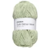 Garn Soft Glitter Velvet 100 g grønn